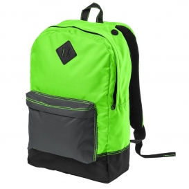 District DT715 District Retro Backpack - Neon Green