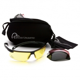 Ducks Unlimited DUCLAM2 Shooting Eyewear Kit - Includes Four Lenses