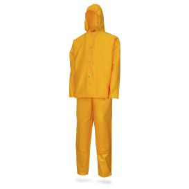 Dunlop 7621300 Irontex 3 Piece Rain Suit - Yellow
