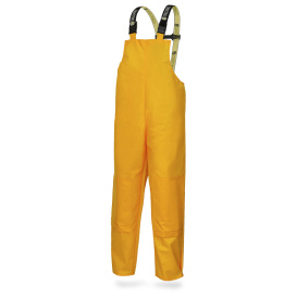 Dunlop 7623900 Bib Overalls  w/Kneepad Pockets - Yellow