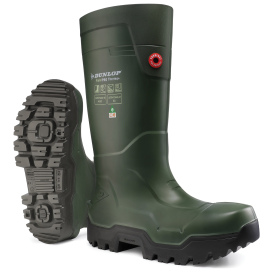 Dunlop LPLKL01 FieldPRO Thermo+ Full Safety Boots - Green