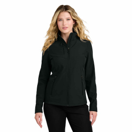 Port Authority L720 Ladies C-FREE Core Soft Shell - Deep Black