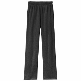 Bella + Canvas BC3725 Unisex Sponge Fleece Straight Leg Sweatpants - Dark Grey Heather