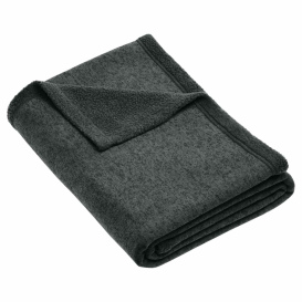 Port Authority BP46 Arc Sweater Fleece Blanket - Deep Smoke Heather