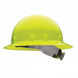 Fibre Metal E1RW Full Brim Hard Hat - Ratchet Suspension - Hi-Viz Yellow