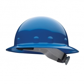 Fibre Metal E1RW Full Brim Hard Hat - Ratchet Suspension - Blue