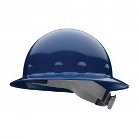 Fibre Metal E1RW Full Brim Hard Hat - Ratchet Suspension - Dark Blue