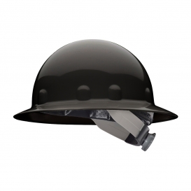 Fibre Metal E1SW Full Brim Hard Hat - SwingStrap Suspension - Black