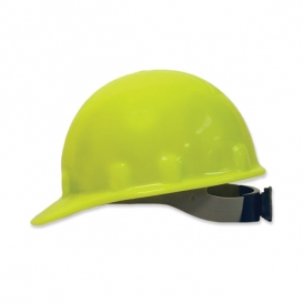 Fibre Metal E2RW Hard Hat - Ratchet Suspension - High-Viz Yellow