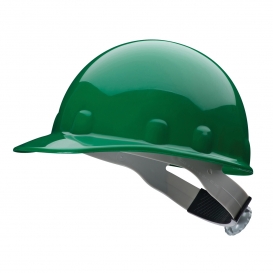 Fibre Metal E2RW Hard Hat - Ratchet Suspension - Green