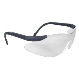 Radians E8600-CAF Strike Force II-8600 Safety Glasses - Smoke Temples - Clear Anti-Fog Lens