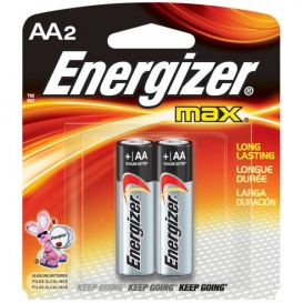 AA Energizer Batteries, Max Line, 2-pack
