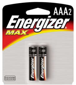 AAA Energizer Batteries, Max Line 2-pack