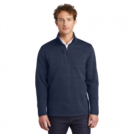 Eddie Bauer EB254 Sweater Fleece 1/4-Zip - River Blue Heather