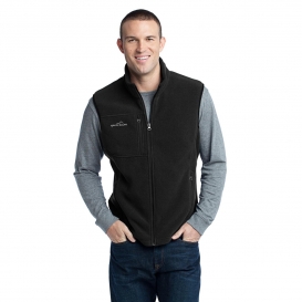 Eddie Bauer EB204 Fleece Vest - Black
