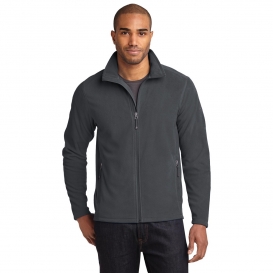Eddie Bauer EB224 Full-Zip Microfleece Jacket - Grey Steel