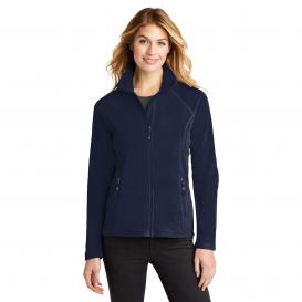 Eddie Bauer EB225 Ladies Full-Zip Microfleece Jacket - Navy