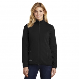 Eddie Bauer EB243 Ladies Dash Full-Zip Fleece Jacket - Black