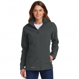 eddie bauer ladies hooded soft shell parka eb537