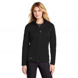 Eddie Bauer EB539 Ladies Weather-Resistant Soft Shell Jacket - Black