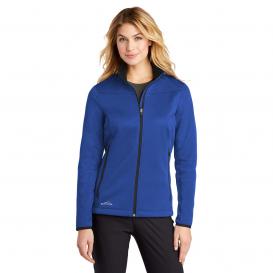 Eddie Bauer EB539 Ladies Weather-Resistant Soft Shell Jacket - Cobalt Blue