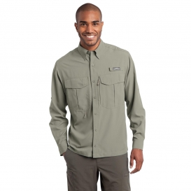 Eddie Bauer EB600 Long Sleeve Performance Fishing Shirt - Driftwood
