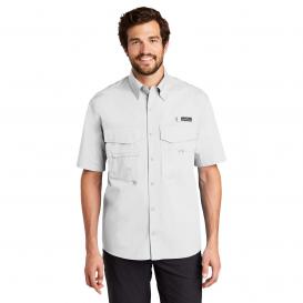 Eddie Bauer EB608 Short Sleeve Fishing Shirt - White
