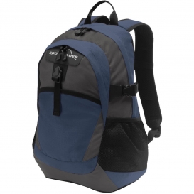 Eddie Bauer EB910 Ripstop Backpack - Coast Blue/Grey Steel
