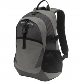 Eddie Bauer EB910 Ripstop Backpack - Pewter Grey/Grey Steel