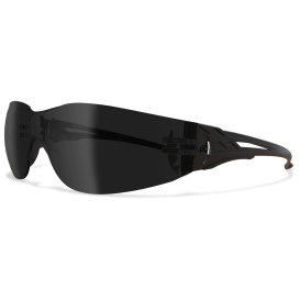 Edge CV116VS Viso Safety Glasses - Black Frame - Smoke Vapor Shield Anti-Fog Lens
