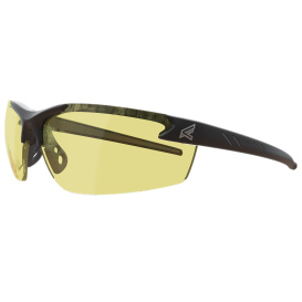 Edge DZ112VS-G2 Zorge G2 Safety Glasses - Black Frame - Yellow Vapor Shield Anti-Fog Lens