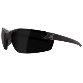 Edge DZ116-G2 Zorge G2 Safety Glasses - Black Frame - Smoke Lens