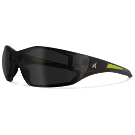 Edge GSD116-G2 Delano G2 Safety Glasses - Black Foam Lined Temples - Smoke Lens