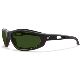 Edge GSW11-IR3 Dakura Safety Glasses - Black Foam-Lined Frame - Green IR3 Lens