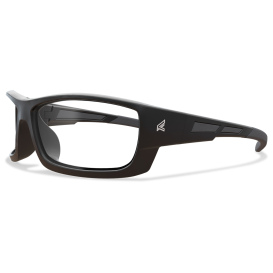 Edge PM111 Mazeno Slim Safety Glasses - Black Frame - Clear Lens