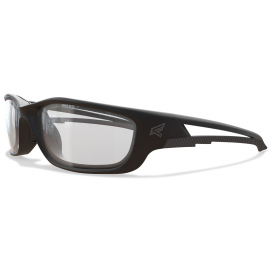 Edge SK-XL111 Kazbek XL Safety Glasses - Black XL Frame - Clear Lens