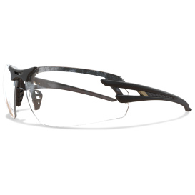Edge SL111VS Salita Safety Glasses - Black Frame - Clear Vapor Shield Anti-Fog Lens