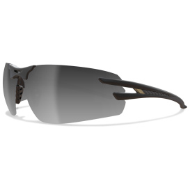 Edge SL117 Salita Safety Glasses - Black Frame - Silver Mirror Lens