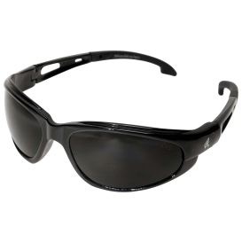 Edge SW416AF Dakura Safety Glasses - Black Frame - Smoke Anti-Fog Lens