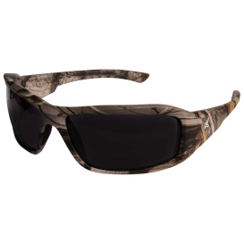 Edge TXB216CF Brazeau Safety Glasses - Camo Frame - Smoke Polarized Lens
