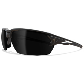 Edge TXP416VS Pumori Safety Glasses - Black Frame - Smoke Polarized Vapor Shield Anti-Fog Lens