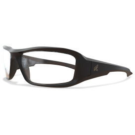 Edge XB131VS Brazeau Safety Glasses - Black Frame - Clear Vapor Shield Lens