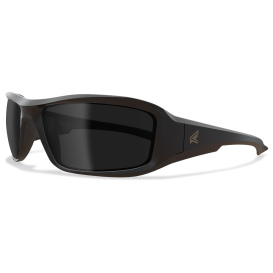Edge XB136VS Brazeau Safety Glasses - Black Frame - Smoke Vapor Shield Anti-Fog Lens
