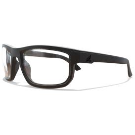 Edge ZDF111VS Defiance Safety Glasses - Black Frame - Clear Vapor Shield Anti-Fog Lens