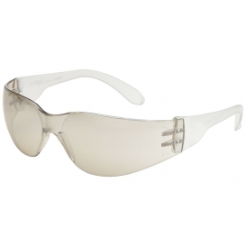 Elvex SG-15-I/O TTS Safety Glasses - Clear Temples - Indoor/Outdoor Mirror Lens