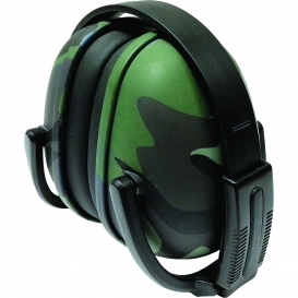 ERB 239 Foldable Ear Muffs - Green Camo