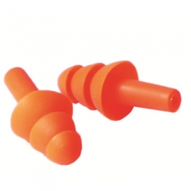 ERB 14387 Reusable Uncorded Ear Plugs - Orange