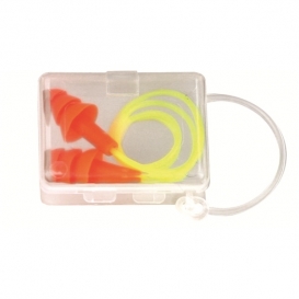 Reusable Tapered Shape 25dB Rated PK 100 ERB SAFETY 14397 Corded Ear Plugs 