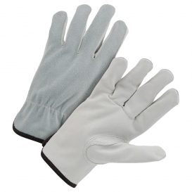 ERB Safety Leather Drivers Work Place Gloves