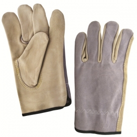 ERB Safety Leather Drivers Work Place Gloves